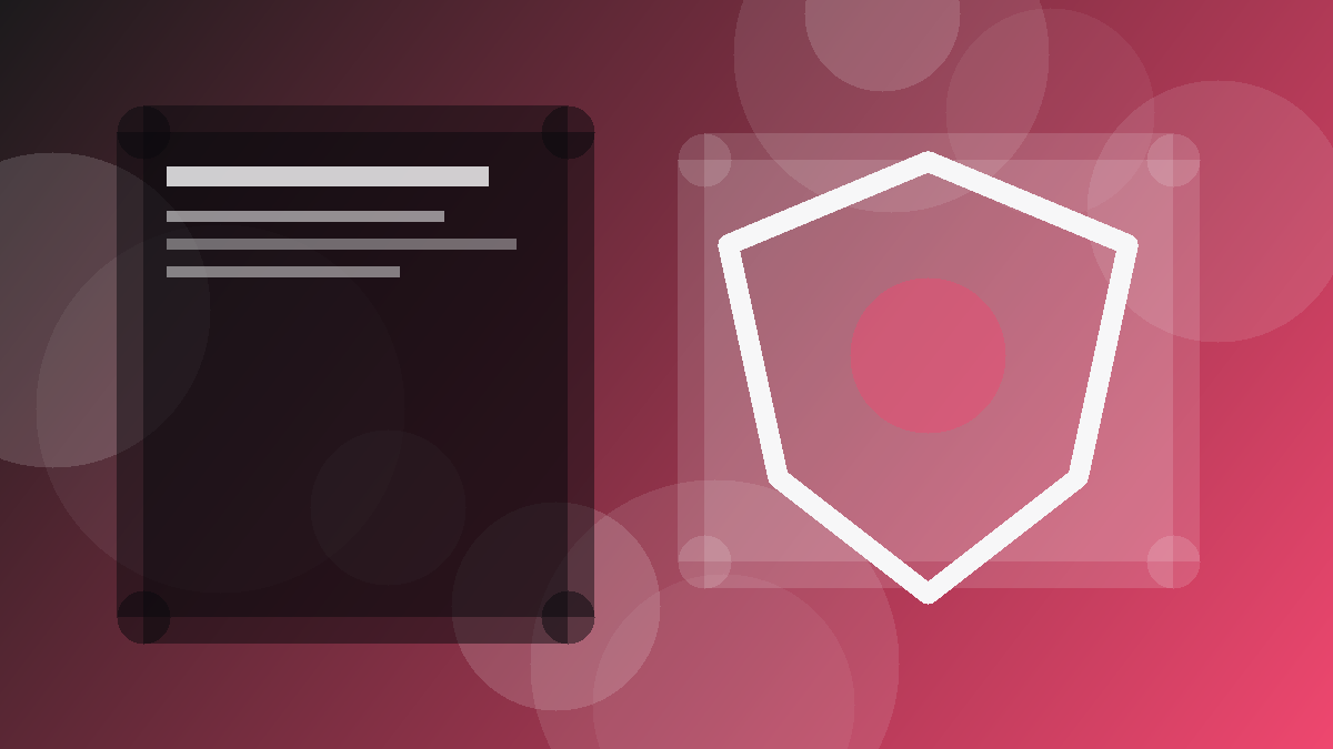 Website security lock and trust illustration