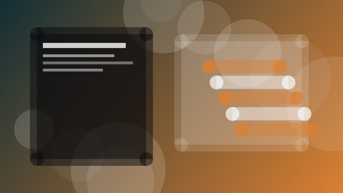 Digital marketing stack layers illustration