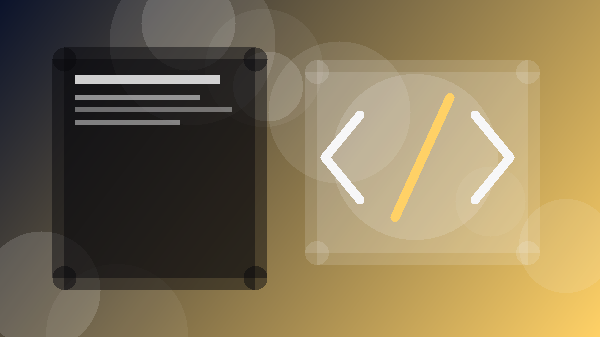 Static business site technical cleanup illustration