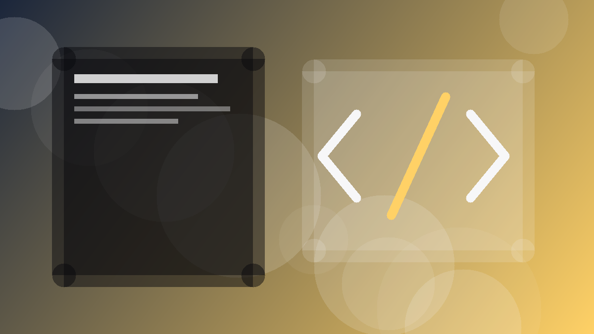 Static HTML technical SEO code and sitemap illustration