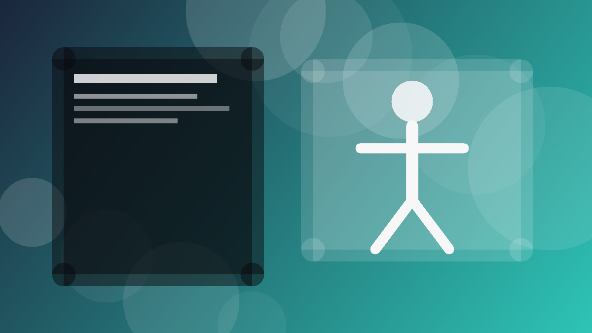 Inclusive accessible website design illustration