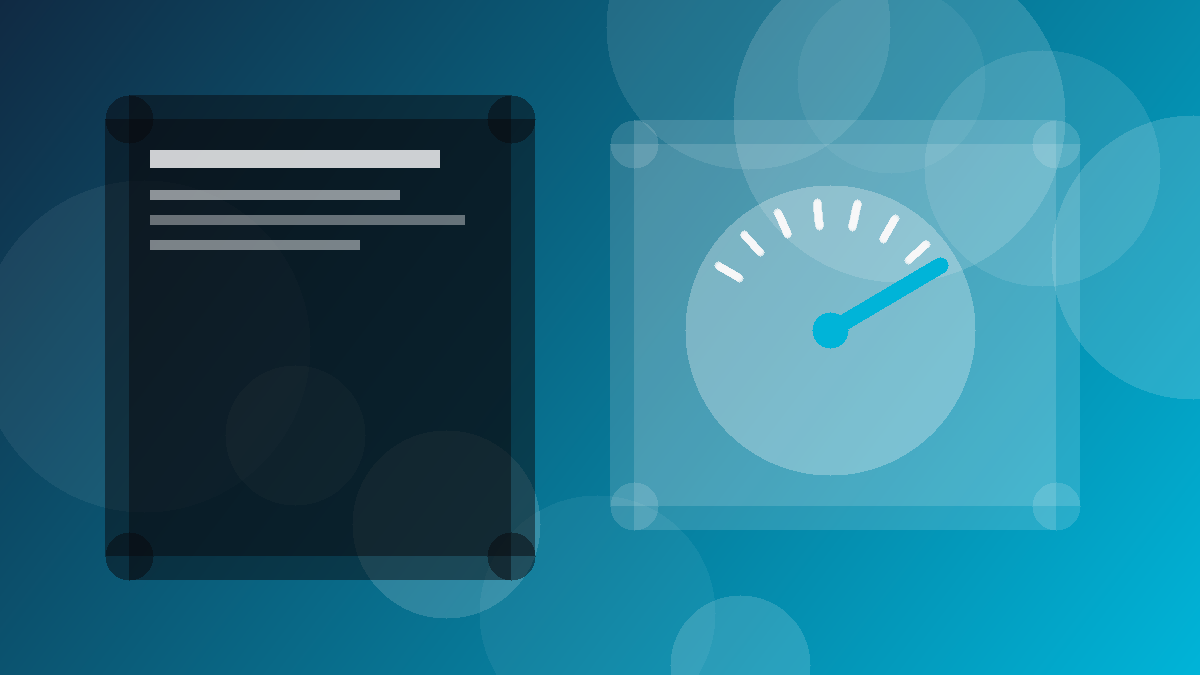 Website speed and image optimization illustration